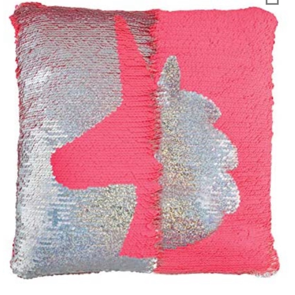 Flip Sequin Unicorn Pillow